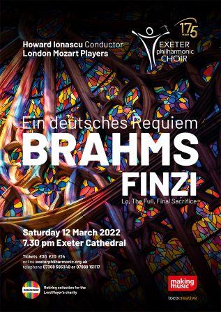 Celebrating 175 Years of Performance with Brahms Ein deutsches Requiem Celebrating 175 Years of Performance with Brahms Ein deutsches Requiem