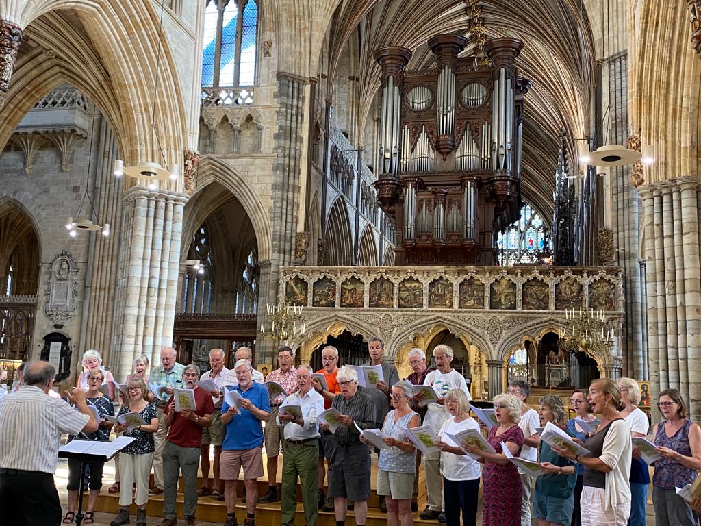 A Fine Finale for the 2022 Pilgrims' Chorus A Fine Finale for the 2022 Pilgrims' Chorus
