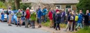 Gathering for tea